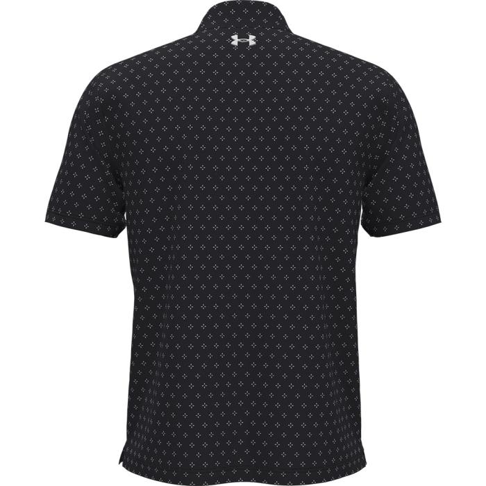 Playoff Printed Polo 3.0, Micro Flower Dot/Black/White - Afbeelding 3