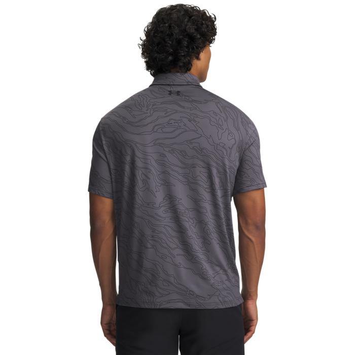 Playoff Printed Polo 3.0, Slope Camo/Castlerock/Black - Afbeelding 2