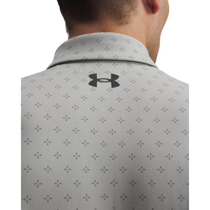 Playoff Printed Polo 3.0, Micro Flower Dot/Clay Green/Titanium - Afbeelding 3