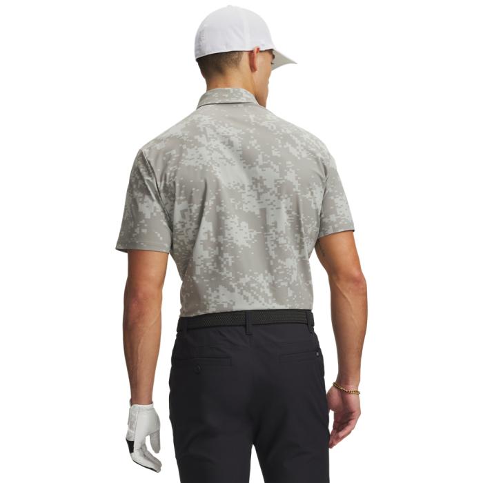 Drive Chill Printed Polo, Digi Radar Camo/Titanium/Clay Green - Afbeelding 4