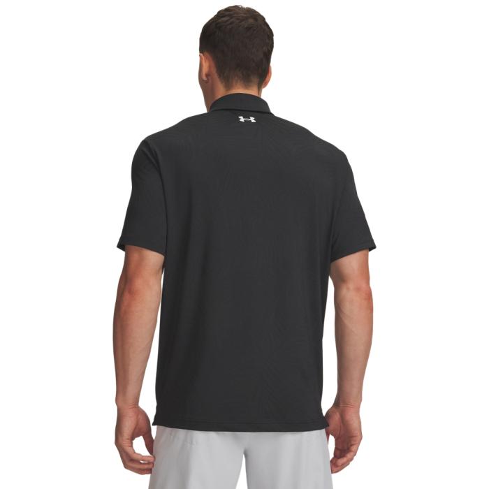 Playoff Jacquard Poloshirt, Tropical Floral/Black/Anthracite - Afbeelding 4