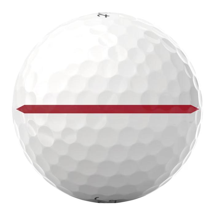 Pro V1 Performance Alignment Red Line Golfballen Wit, Dozijn - Afbeelding 2