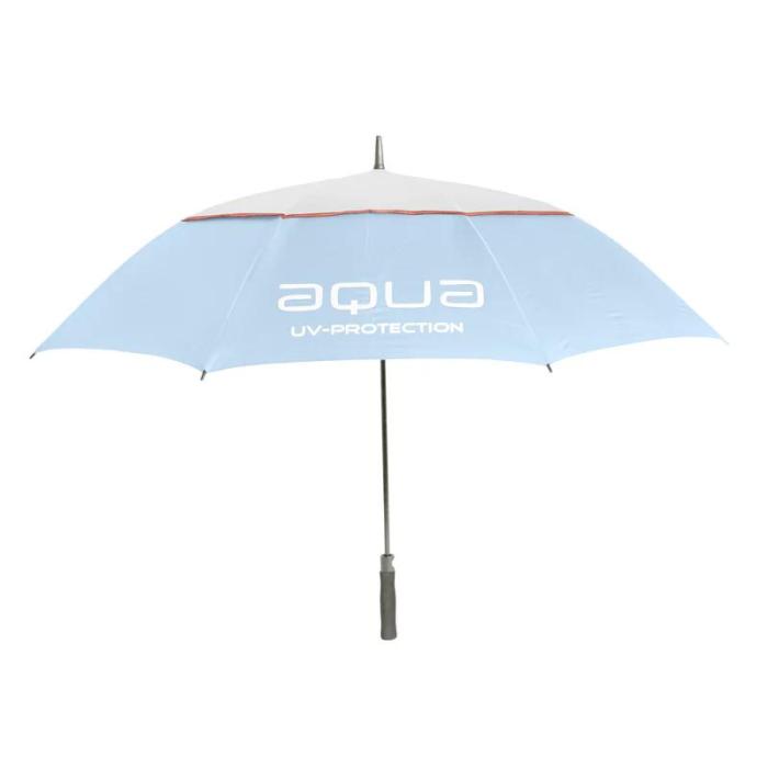 Aqua UV Umbrella, Ice Blue/White/Peach - Afbeelding 2