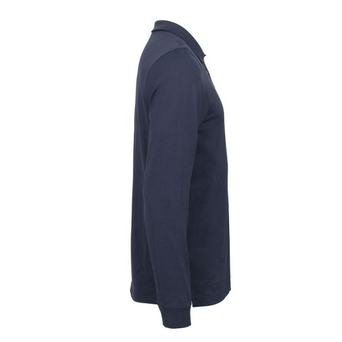 Advantage Long Sleeve Poloshirt, Navy - Afbeelding 3