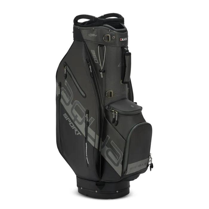 Aqua Sport 360 2.0 Cart Bag, Black/Charcoal/Grey - Afbeelding 10