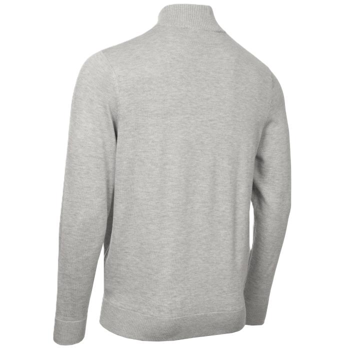 Avenue 1/2 Zip Sweater, Silver Marl - Afbeelding 3
