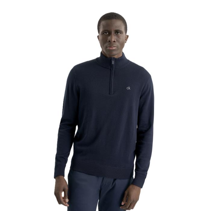 Avenue 1/2 Zip Sweater, Navy - Afbeelding 2