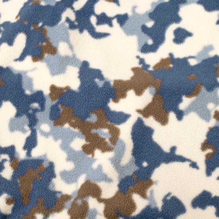 Celyn Blur Print 1/2 Zip Fleece, Buttercream/Dark Denim - Afbeelding 7